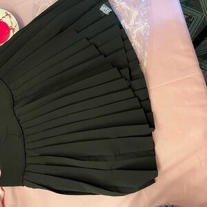 Black Pleated Skirt